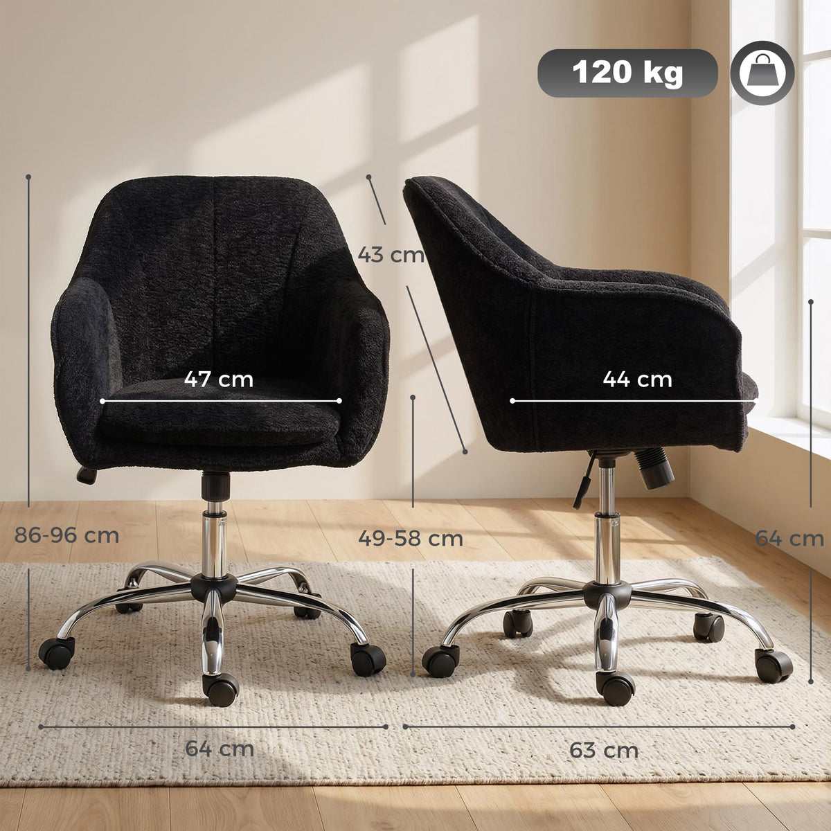 Swivel Tub Desk Chair