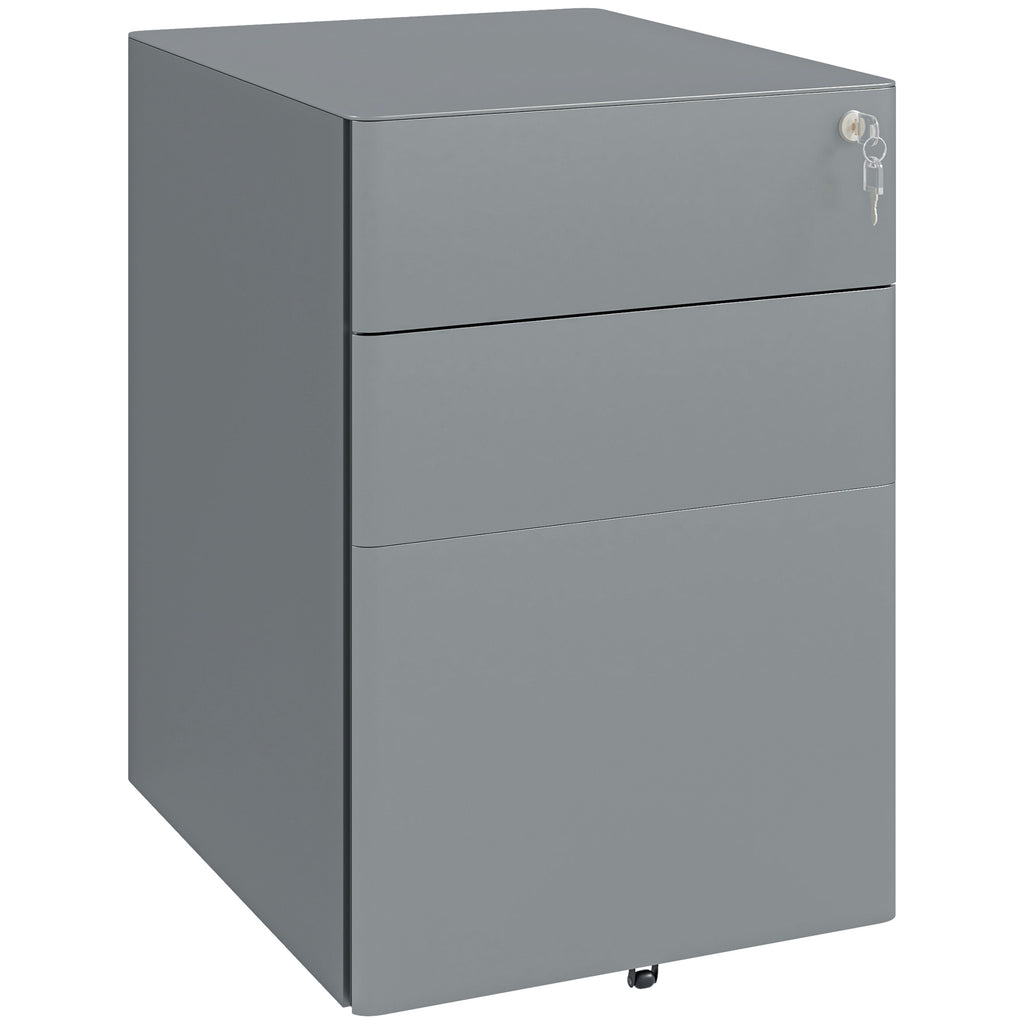 Rolling Steel Filing Cabinet