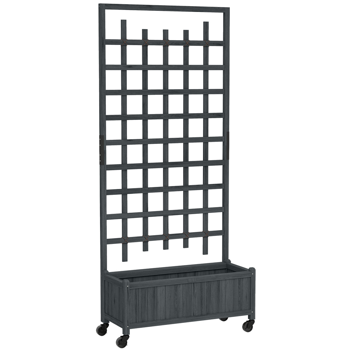 Trellis Planter on Wheels 186cm
