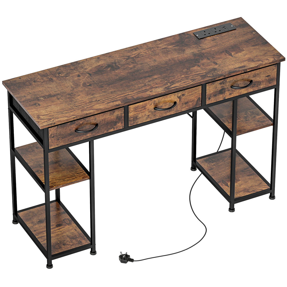 Computer Desk with Charging Station