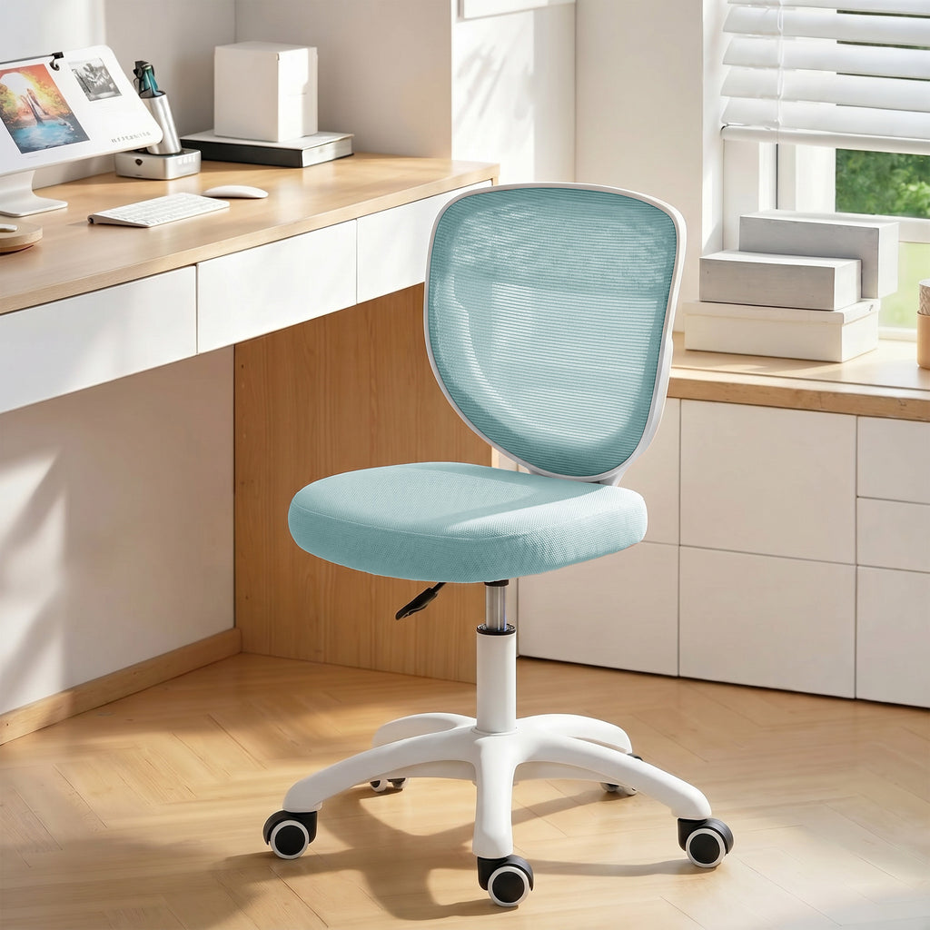 Armless Mesh Desk Chair
