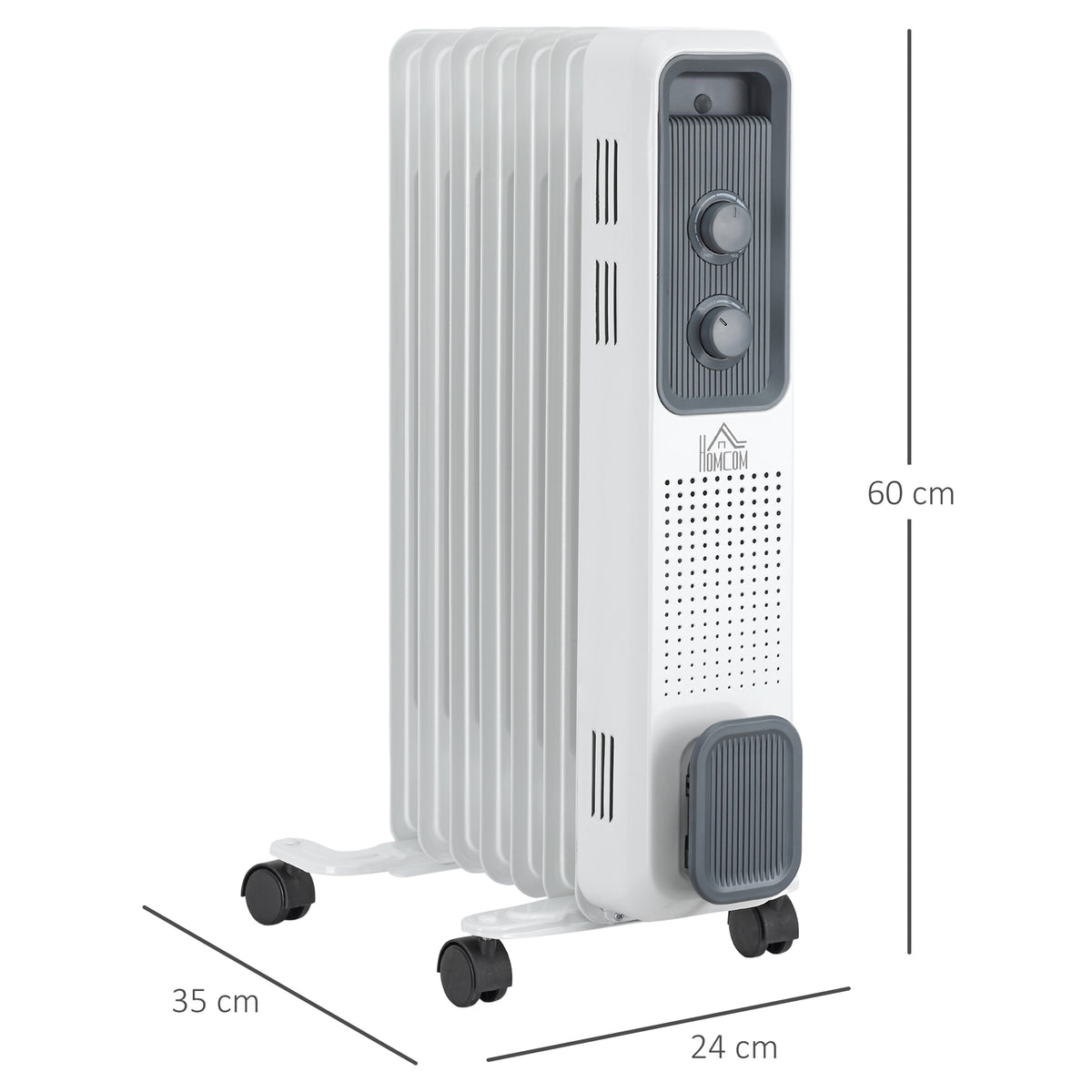 7 Fin Oil Filled Radiator 1630W