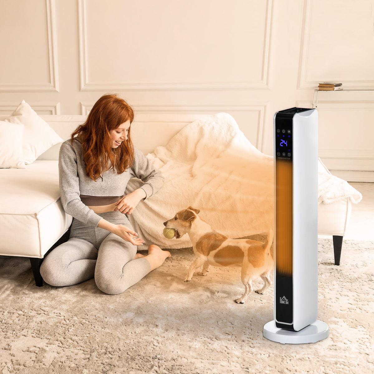 Tower Fan Heater 2200W