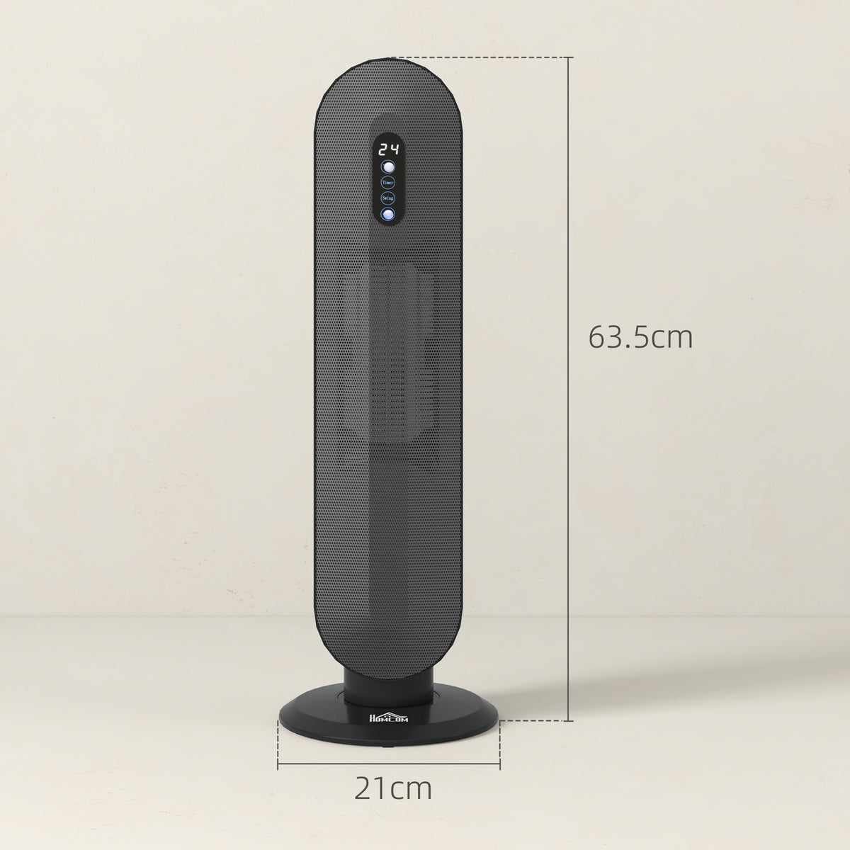 Oscillating Ceramic Heater 2000W