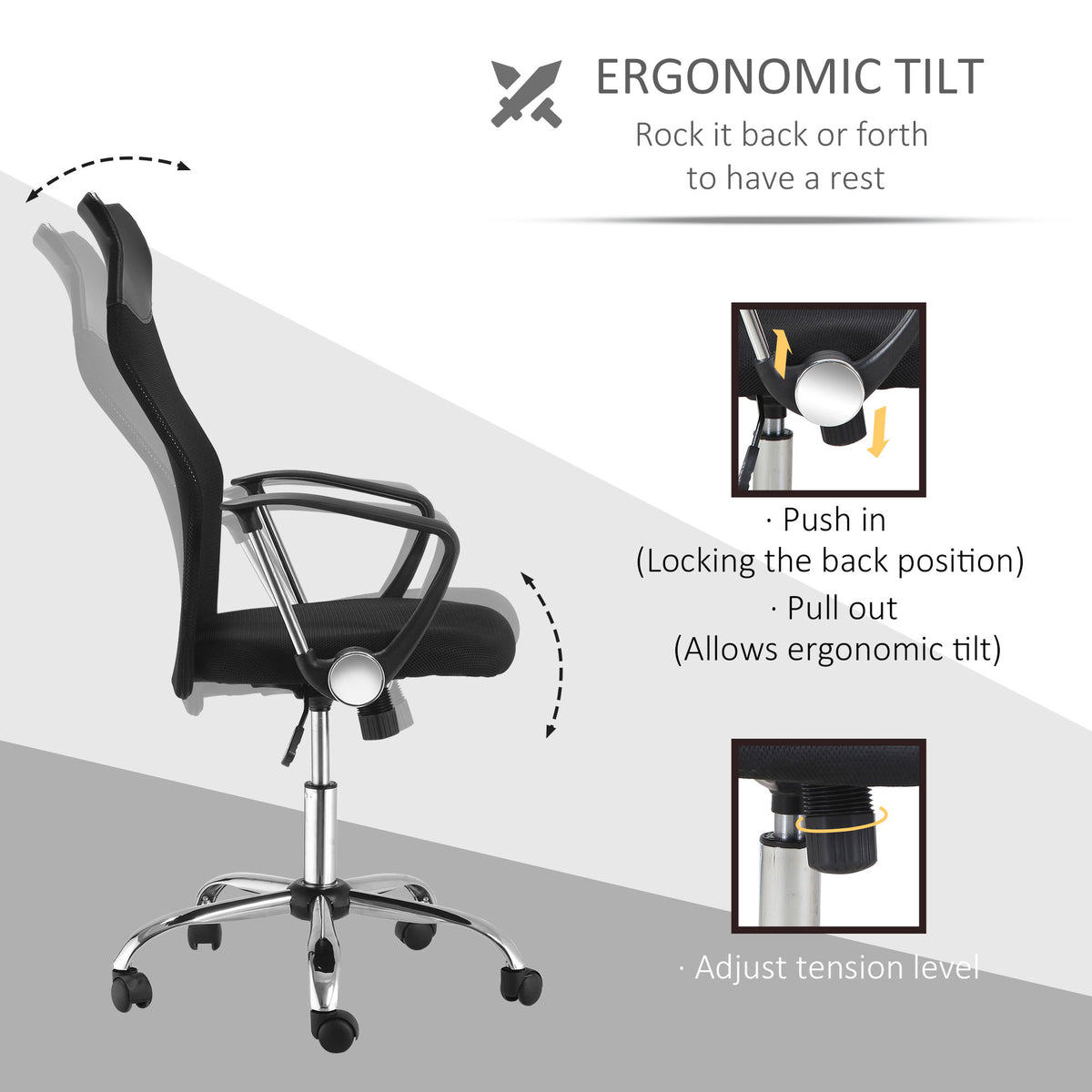 Ergonomic Mesh Office Chair
