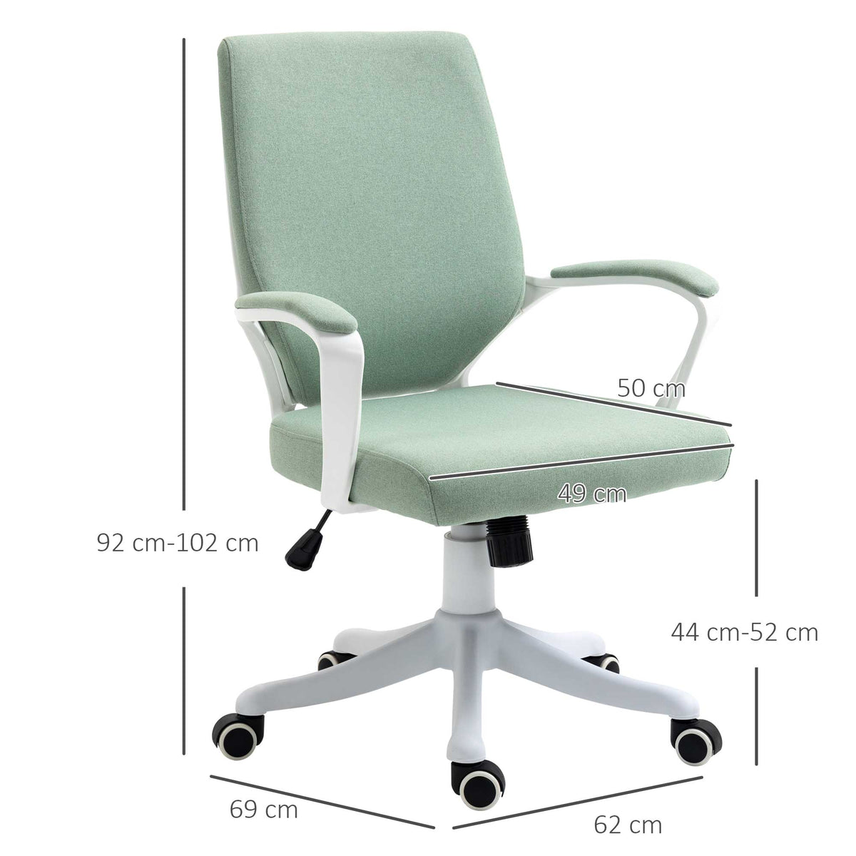 Ergonomic Fabric Office Chair