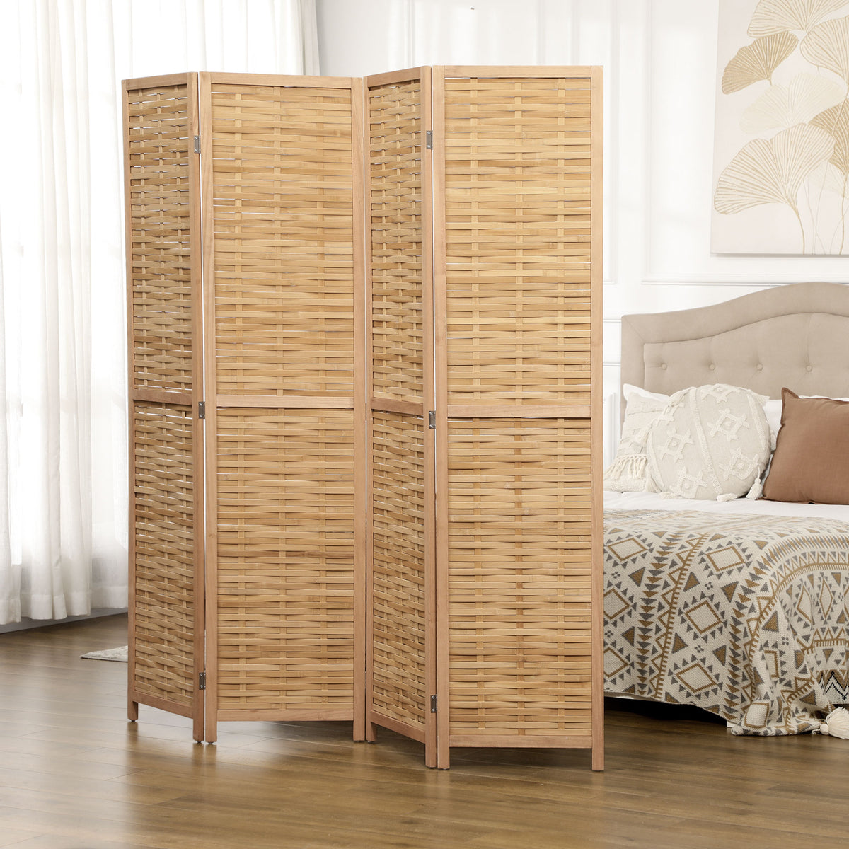 Bamboo room divider - view 3