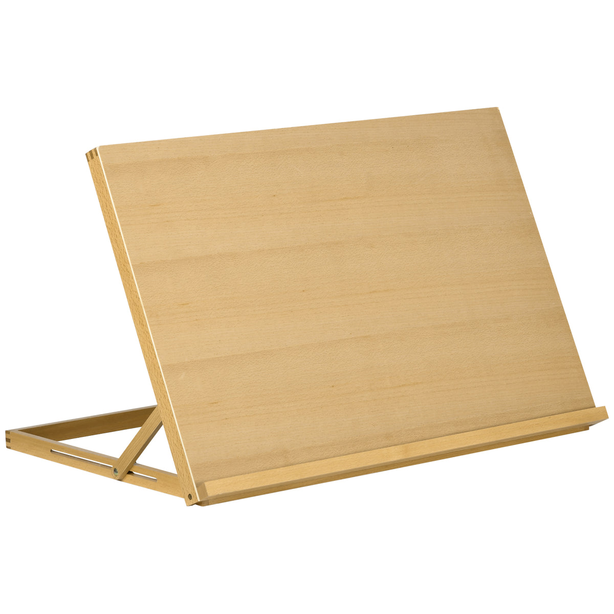A2 beech wood tabletop easel