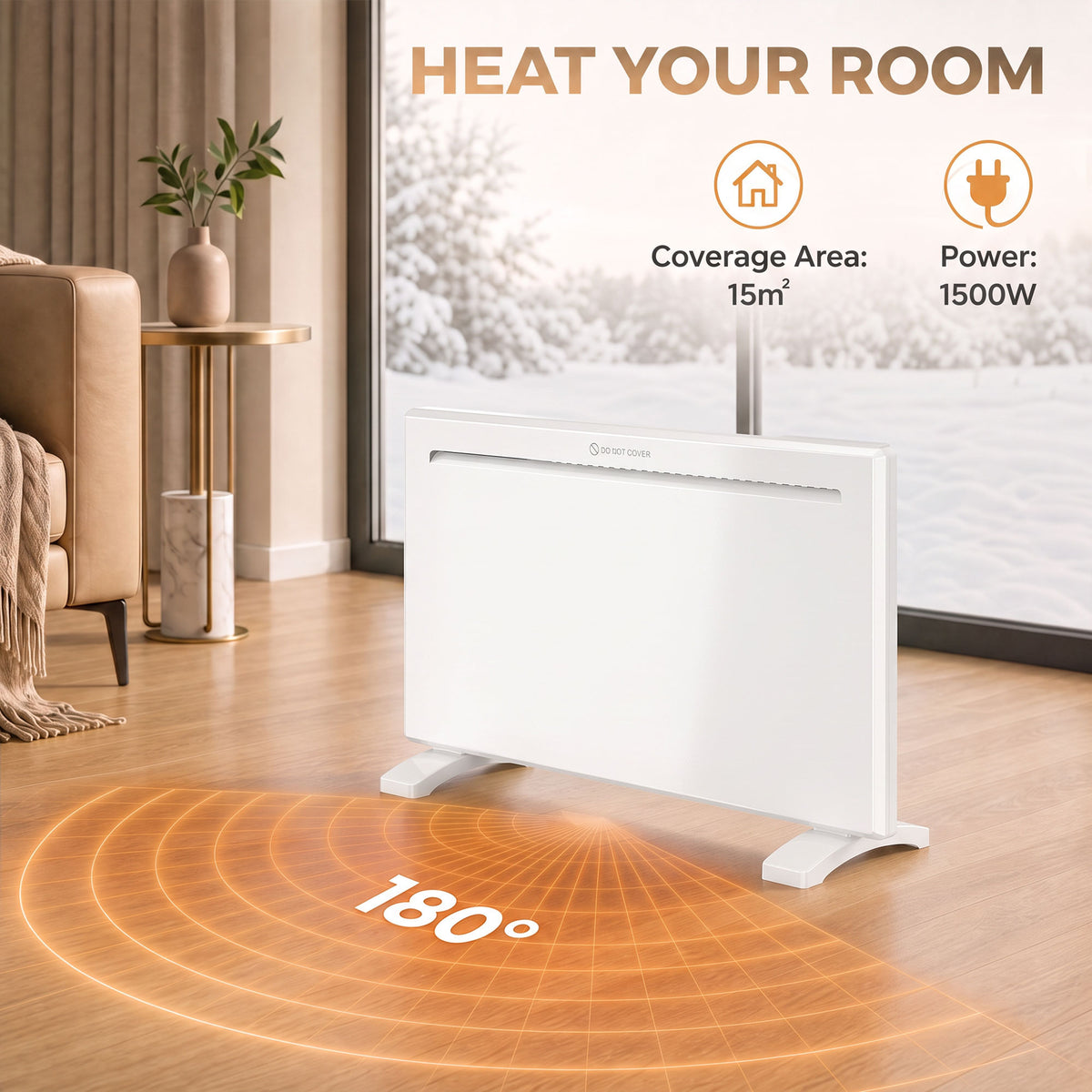 Smart Wall Heater 1500W