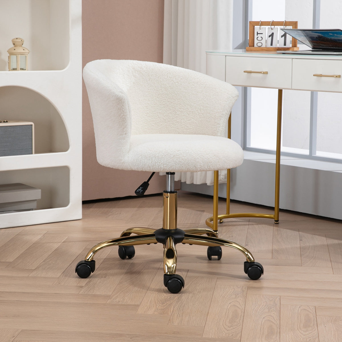 Teddy Fleece Desk Chair