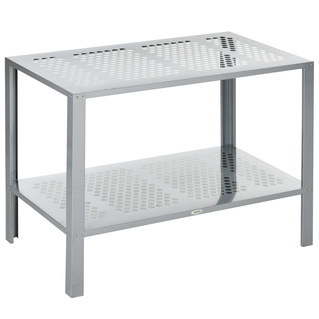 2-Tier Corner Plant Stand
