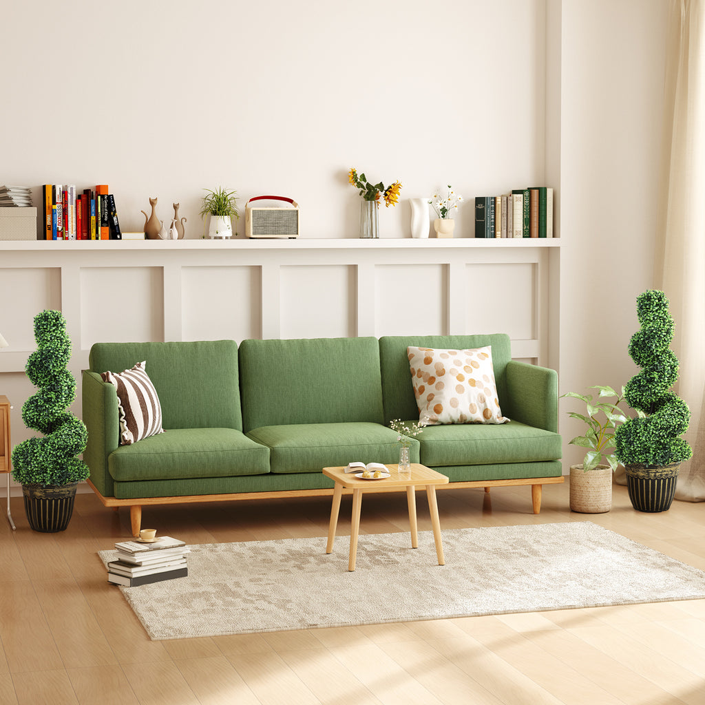 Artificial Spiral Boxwood Trees 90cm, Set of 2