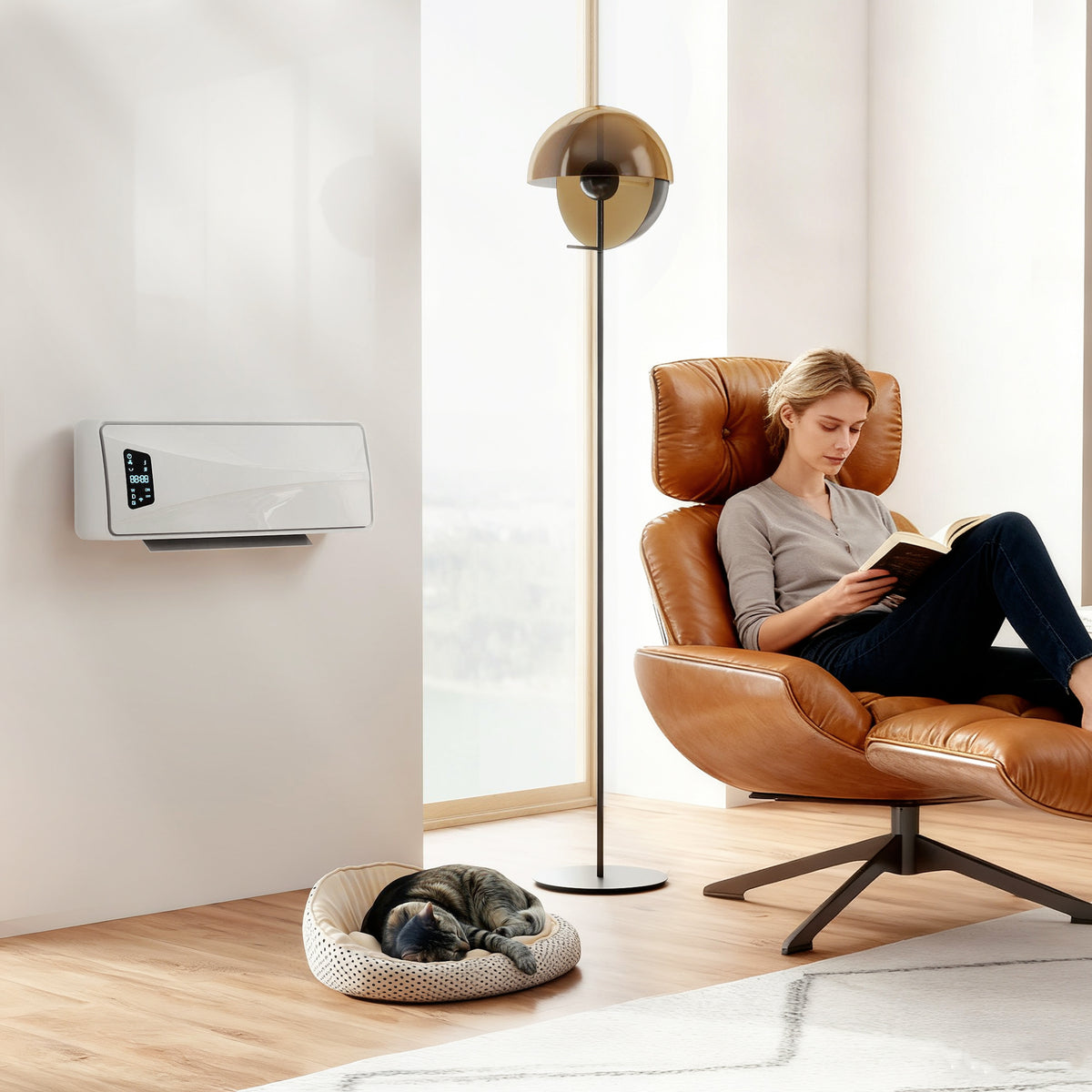 Wall Mounted Ceramic Heater 2000W