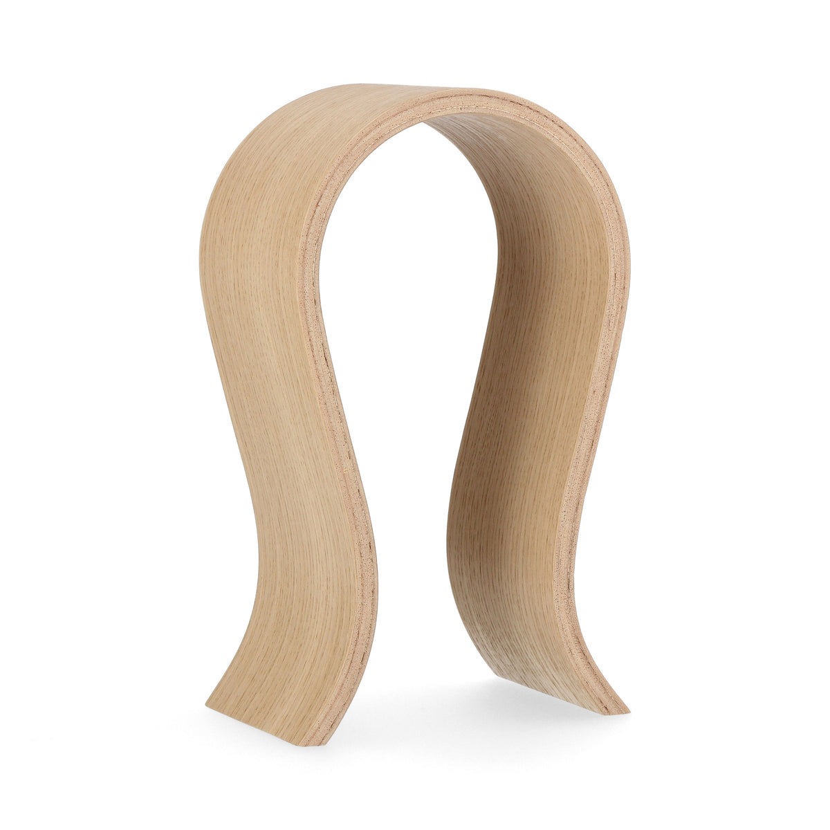 Minimalist Scandinavian Wooden Headphone Stand | Natural Ash