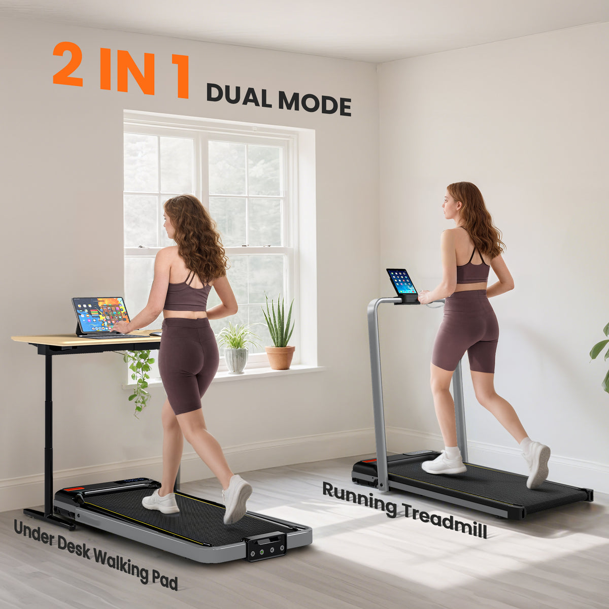 Incline Walking Pad Treadmill