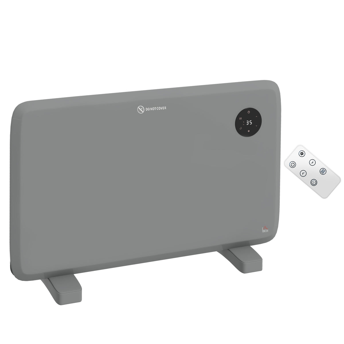 Slim Convector Heater 1200W Grey