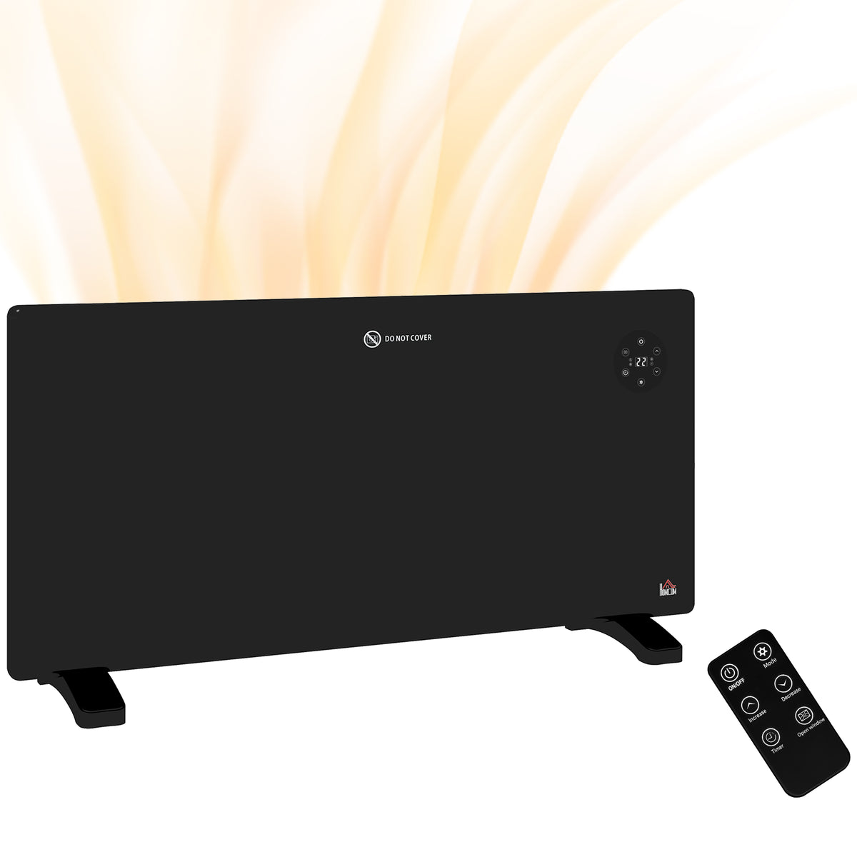 Convector Heater 2000W Black