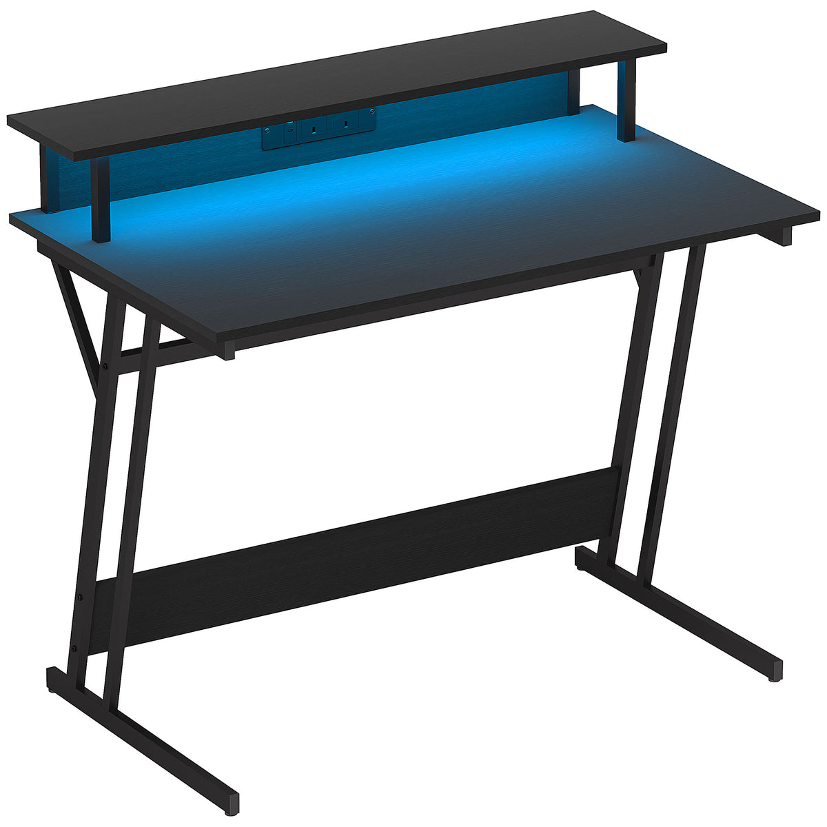 Z-Frame LED Gaming Desk