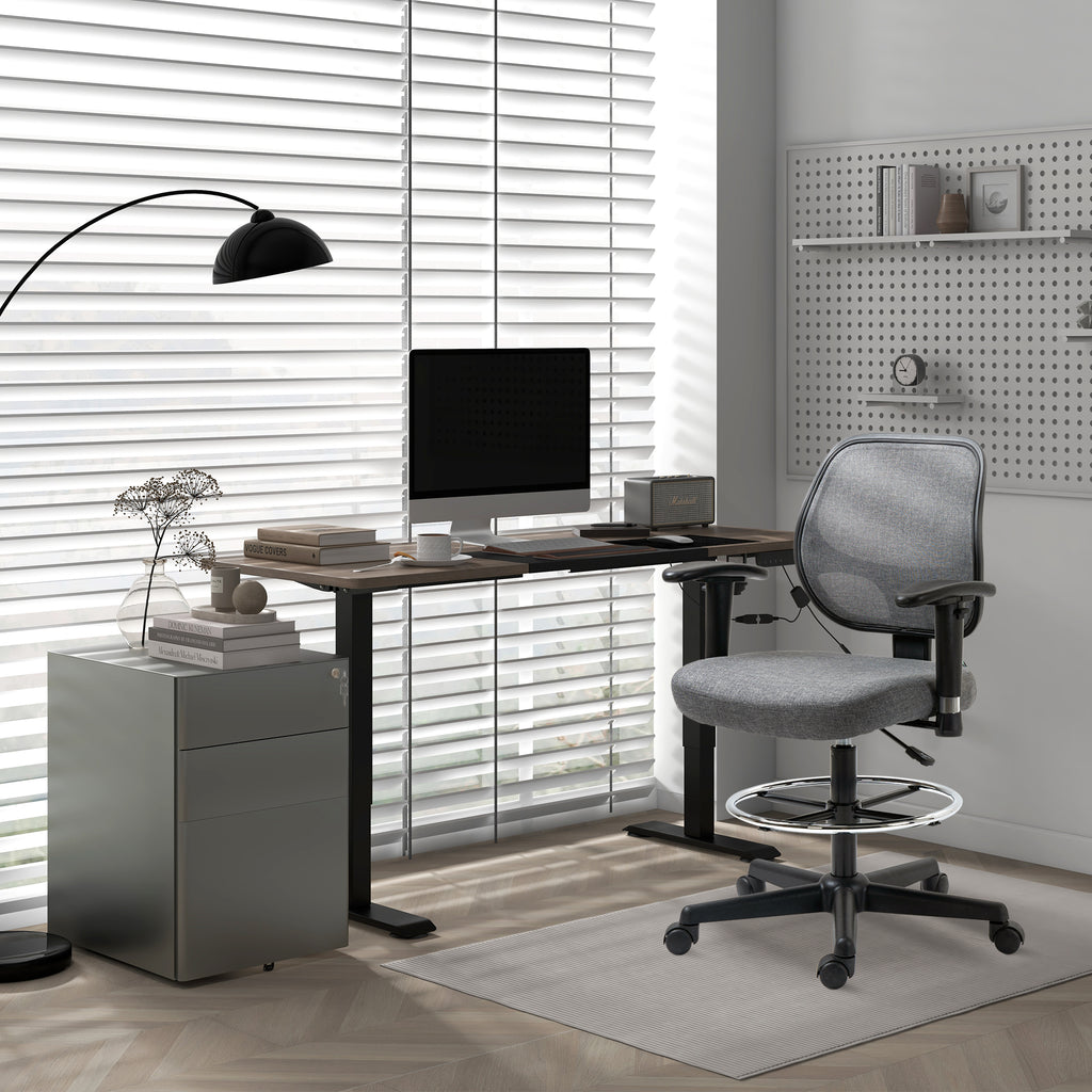 Rolling Steel Filing Cabinet