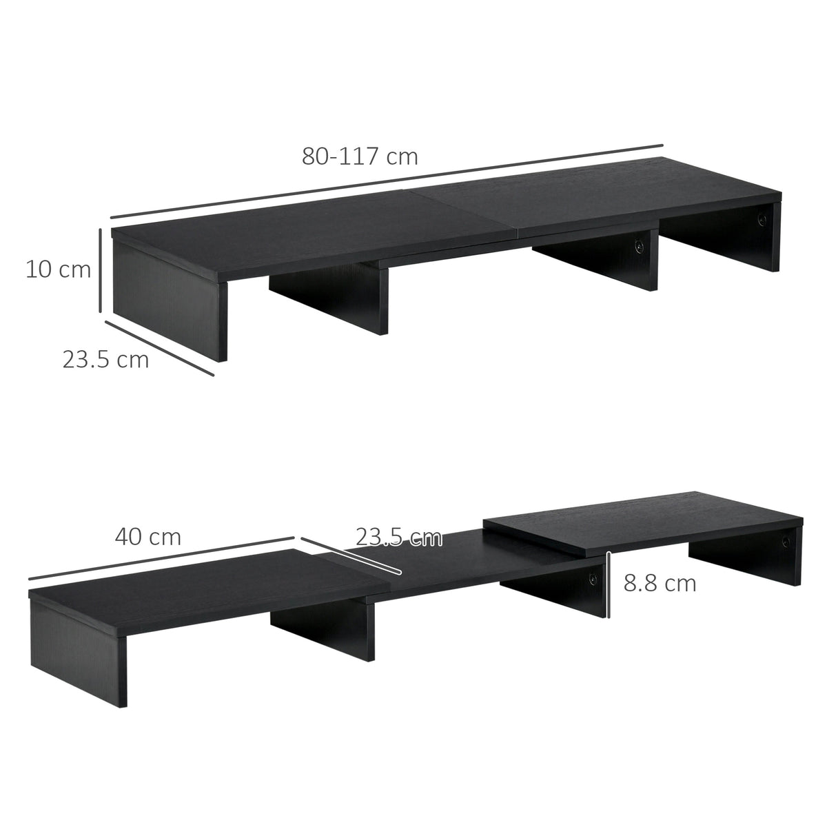 Dual Monitor Stand Riser