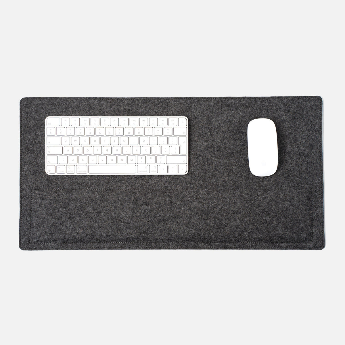 Felt Desk Mat with Padded wrist support-1