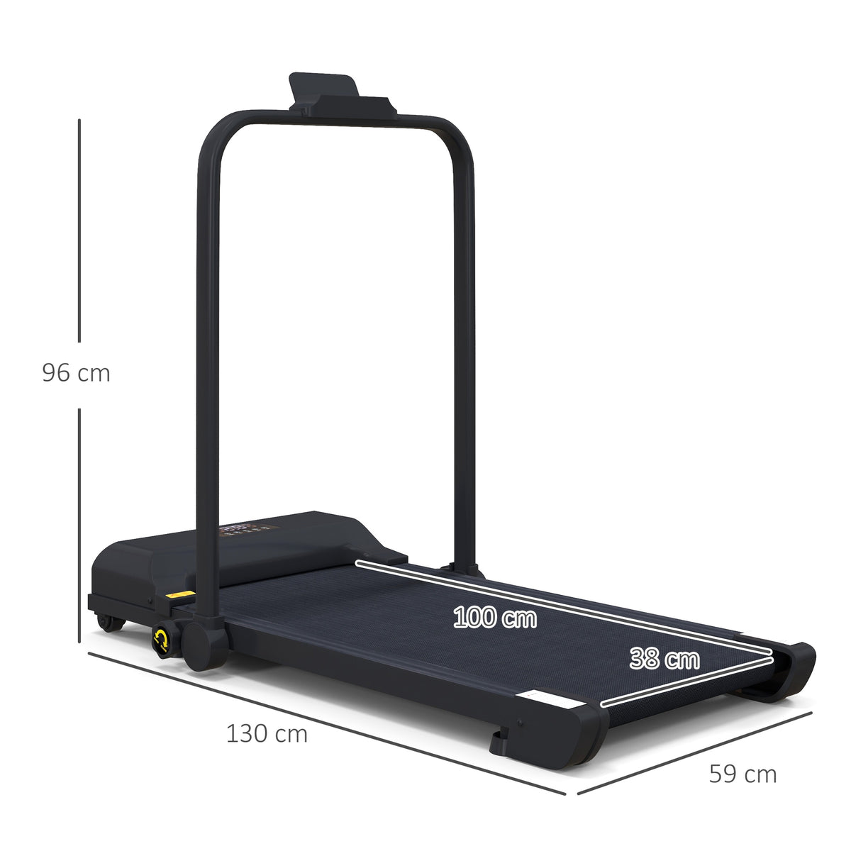 Under Desk Walking Pad Treadmill 2.5HP