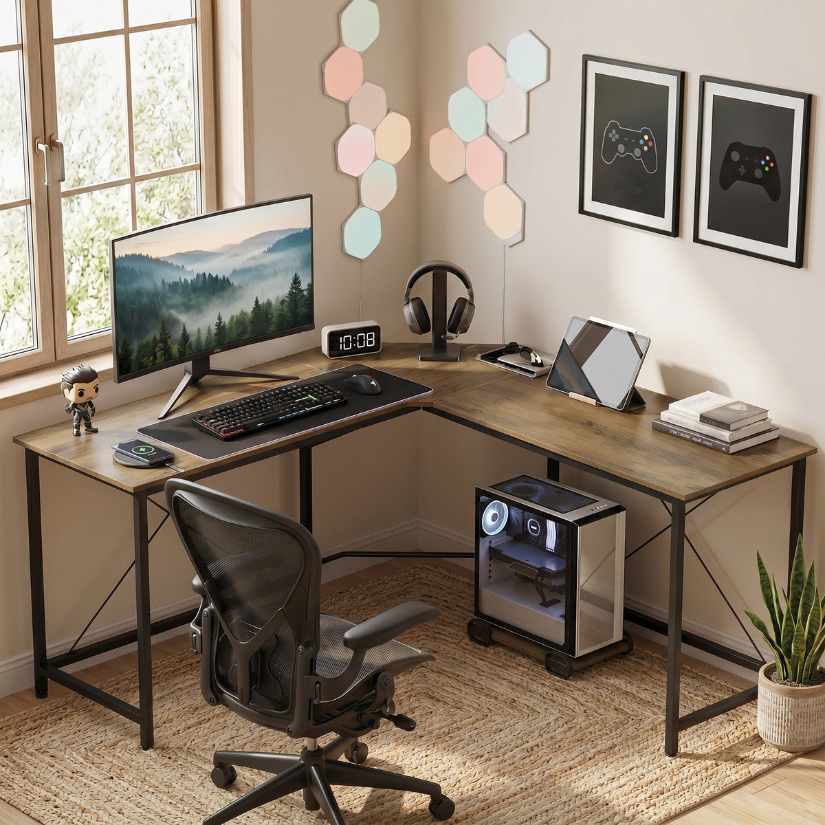Large Corner L-Shaped Desk