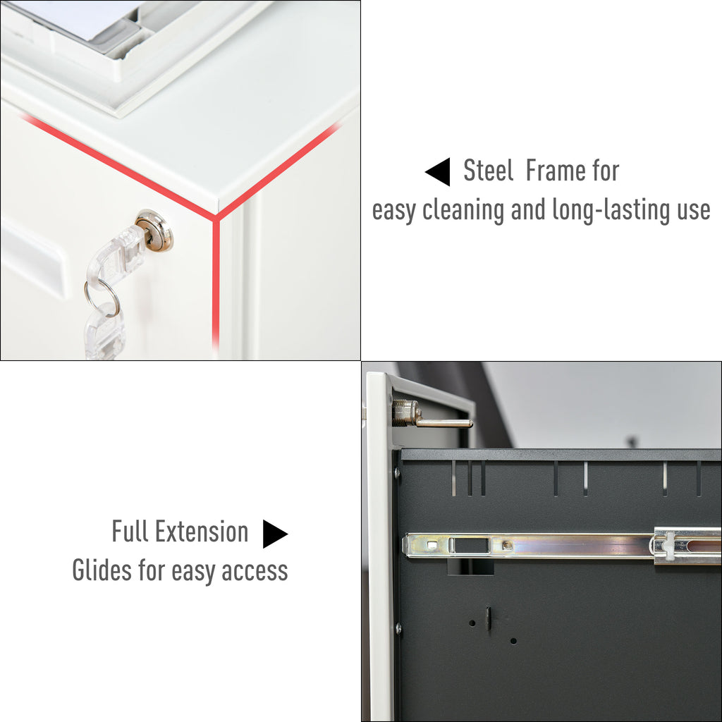 Mobile Steel Filing Cabinet