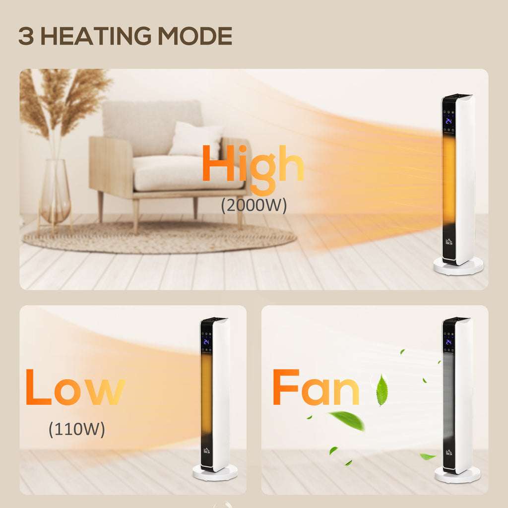 Tower Fan Heater 2200W