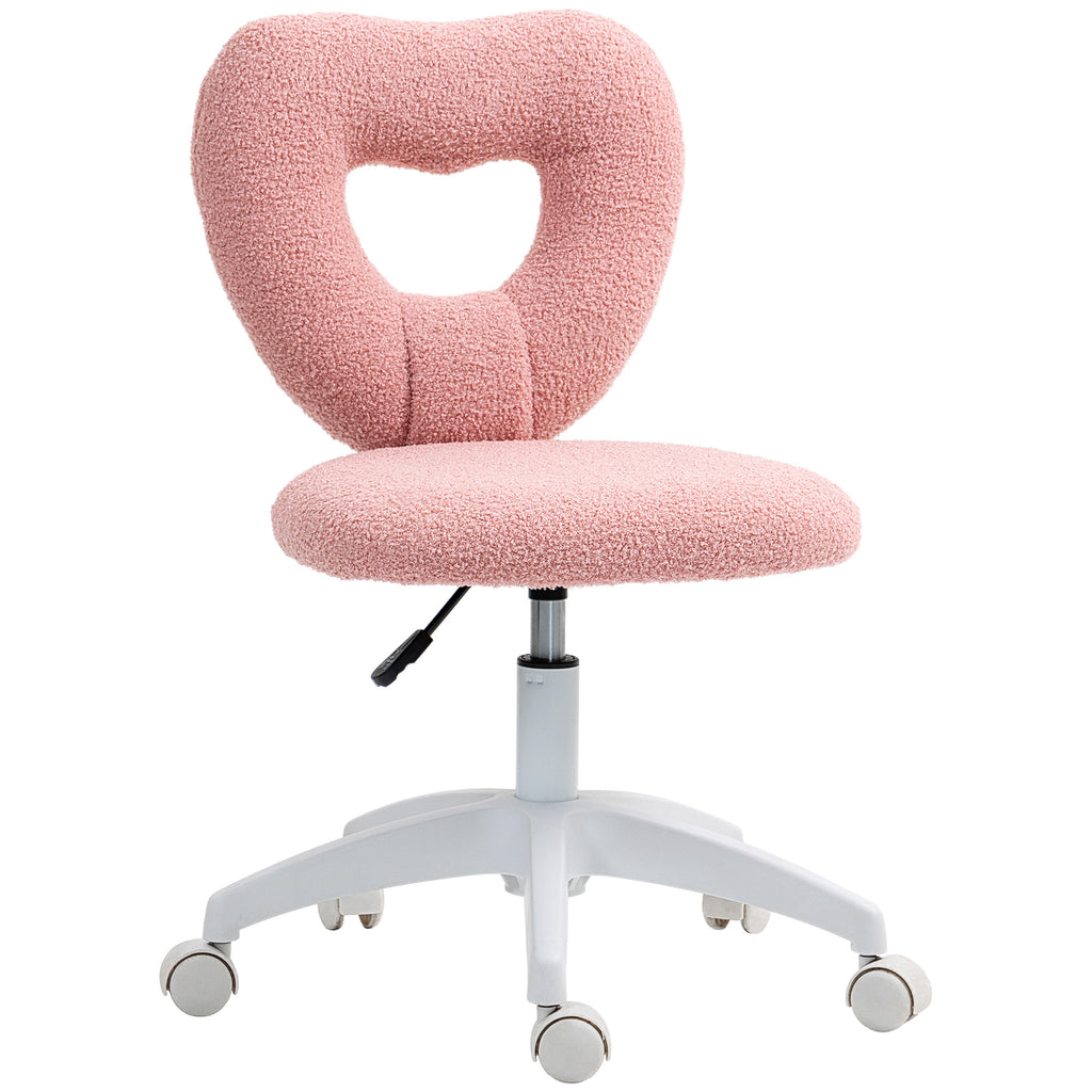Heart-Back Swivel Desk Chair