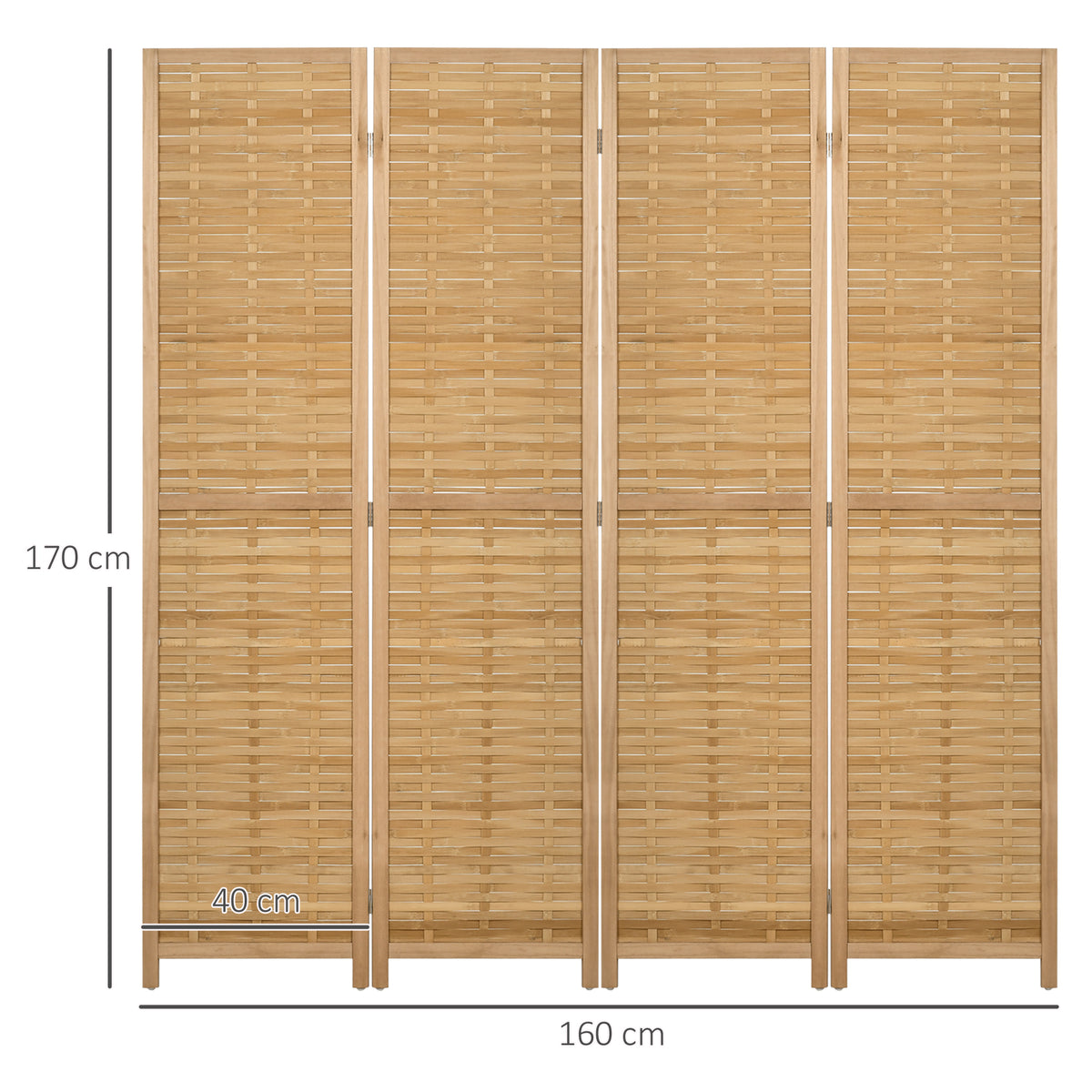 Bamboo room divider - view 6
