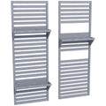 Wall Mounted Plant Stands, Set of 2