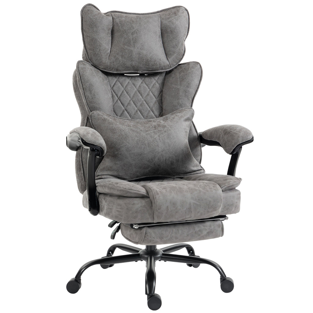 Big & Tall Executive Office Chair, Grey