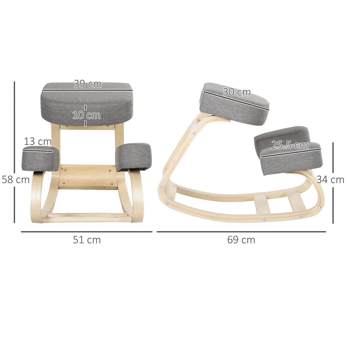 Ergonomic Kneeling Chair
