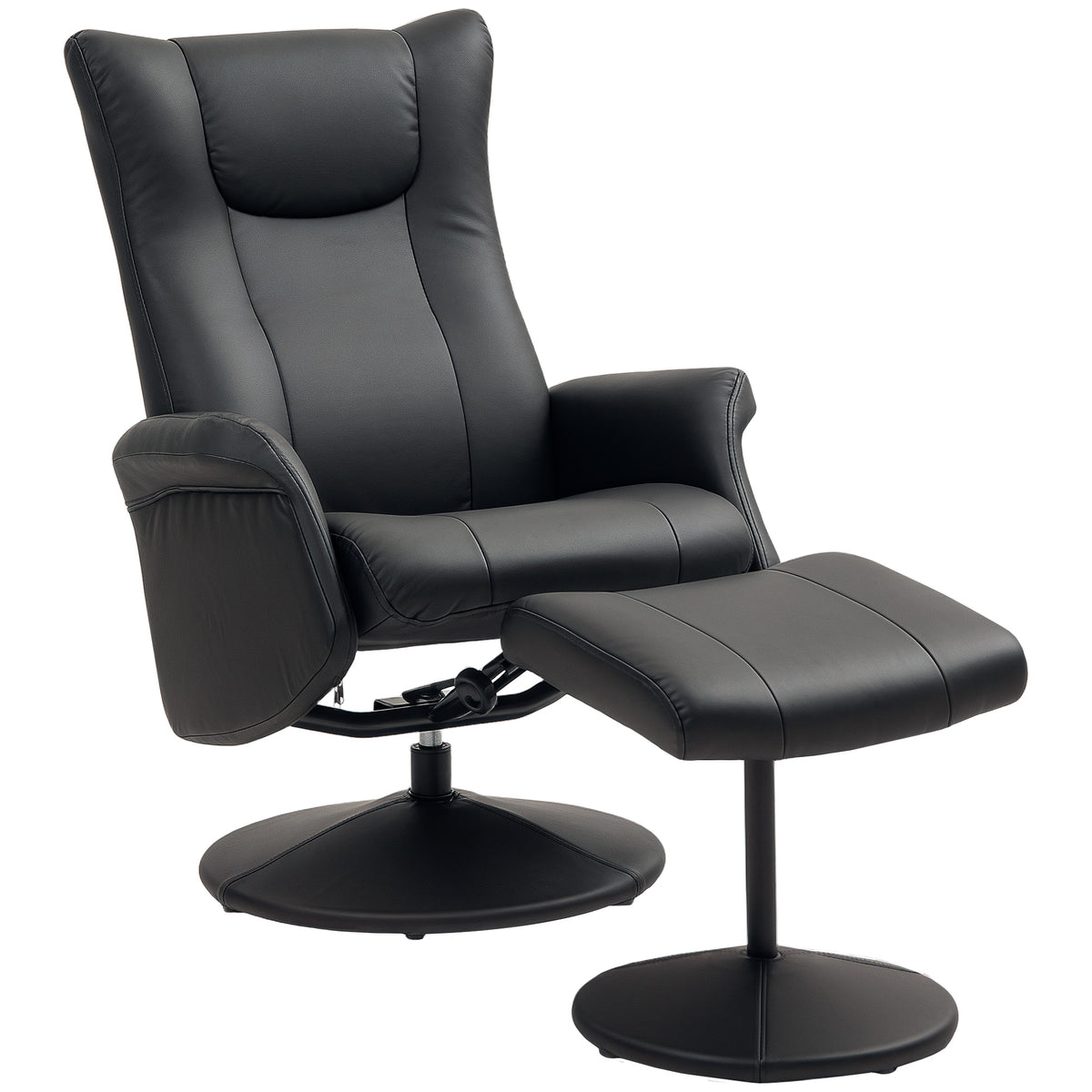 Swivel Executive Recliner with Ottoman