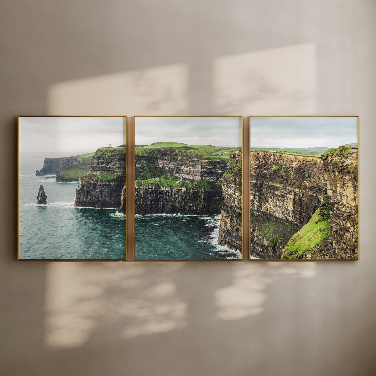 Cliffs of Moher Wall Art | Set of 3 Irish Photography Prints