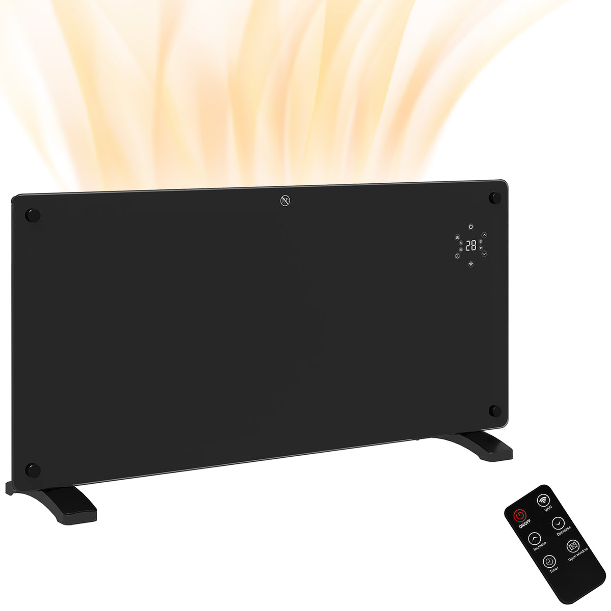 Smart Glass Panel Heater 2000W