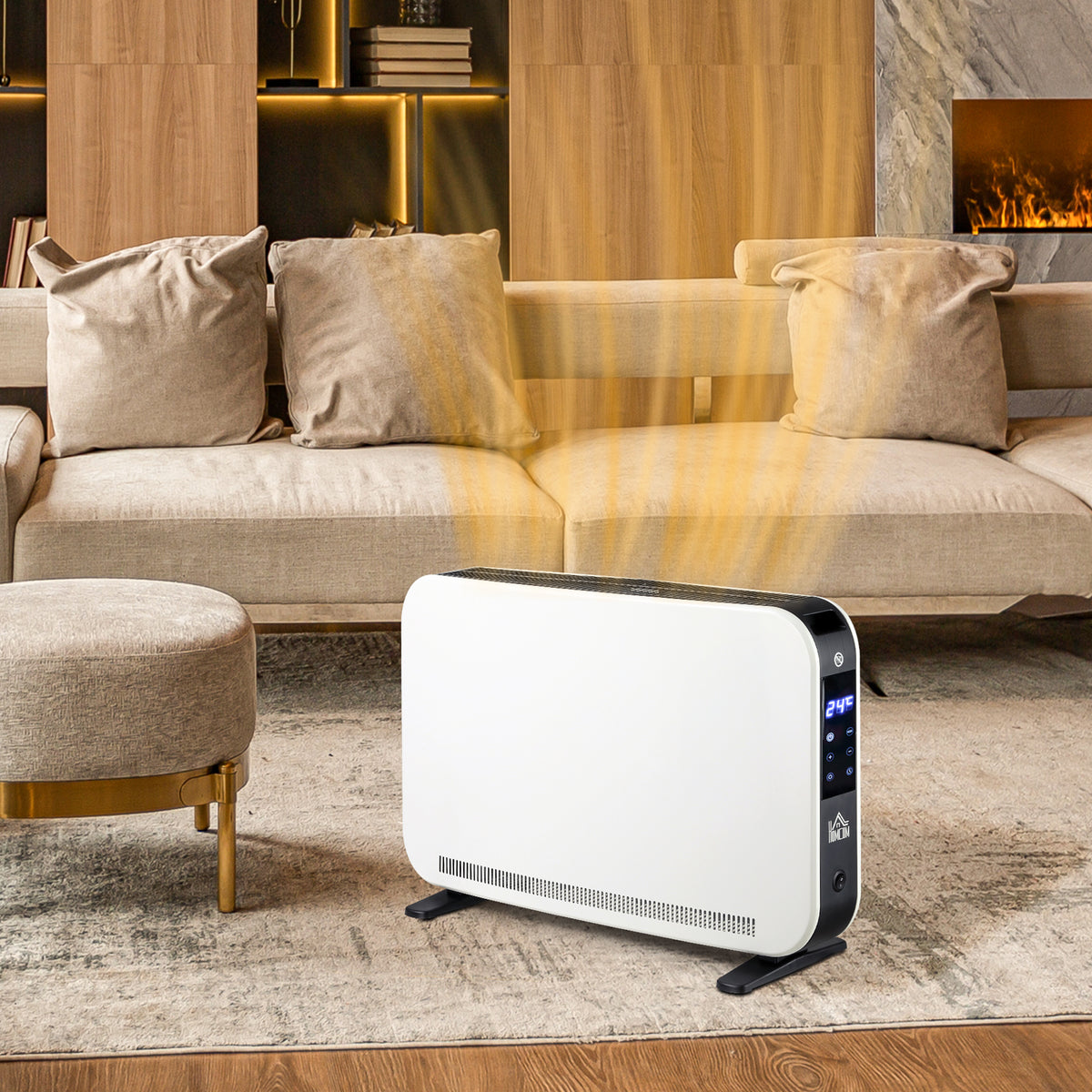 Slimline Electric Heater 2000W