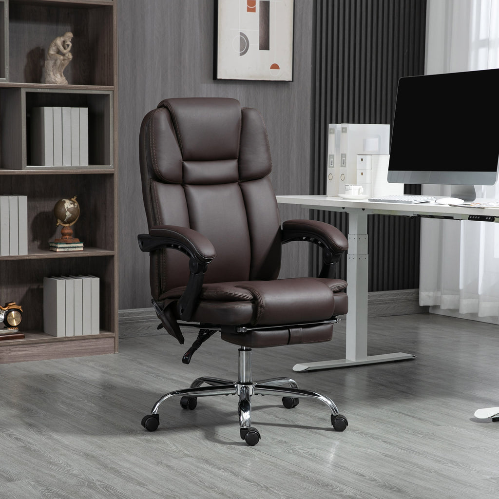 Massage Office Chair with Footrest