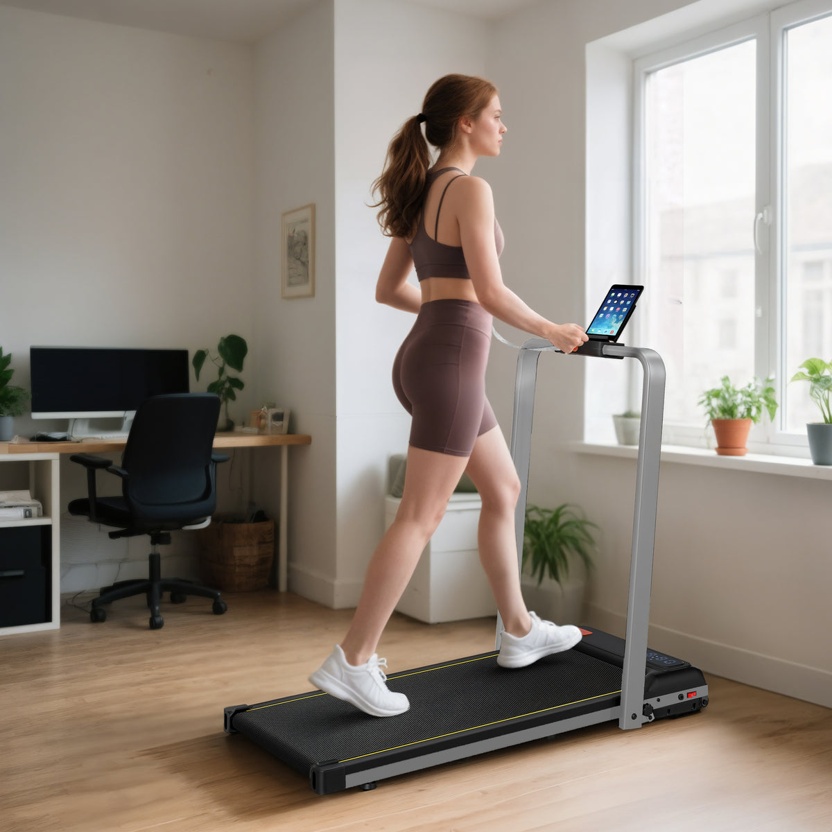Incline Walking Pad Treadmill