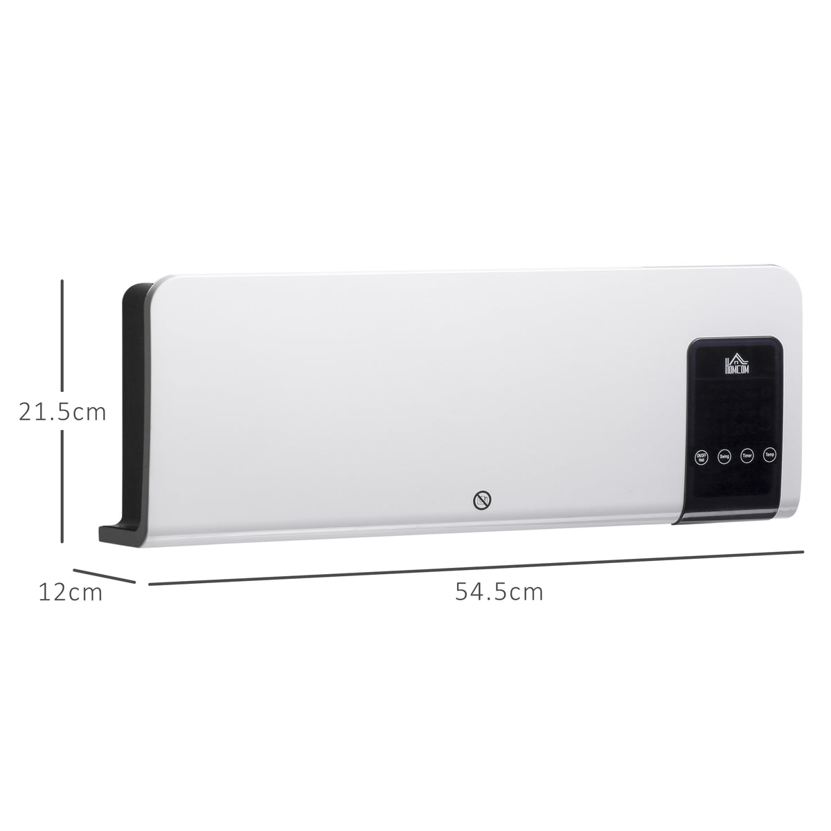 Wall-Mounted Fan Heater 2000W