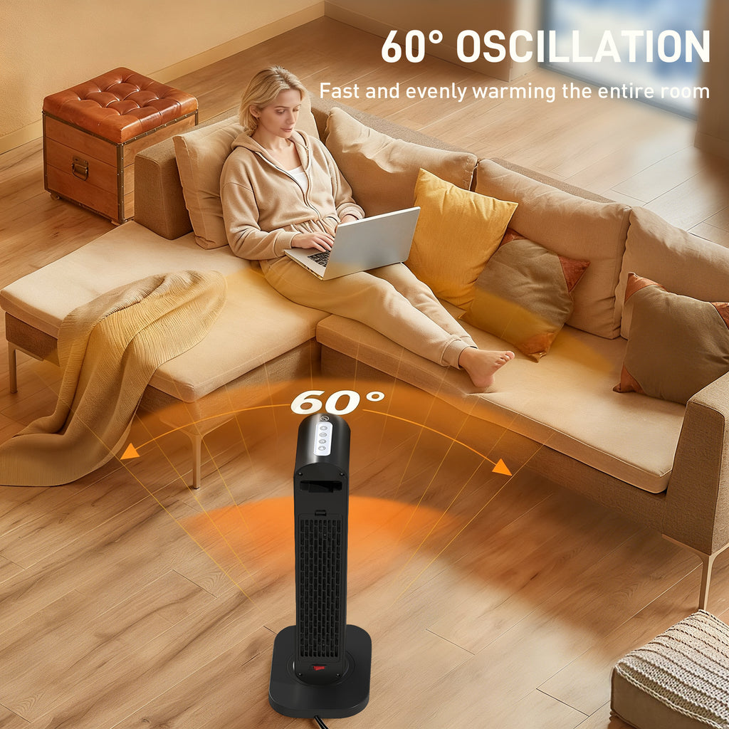 PTC Ceramic Tower Heater 2000W