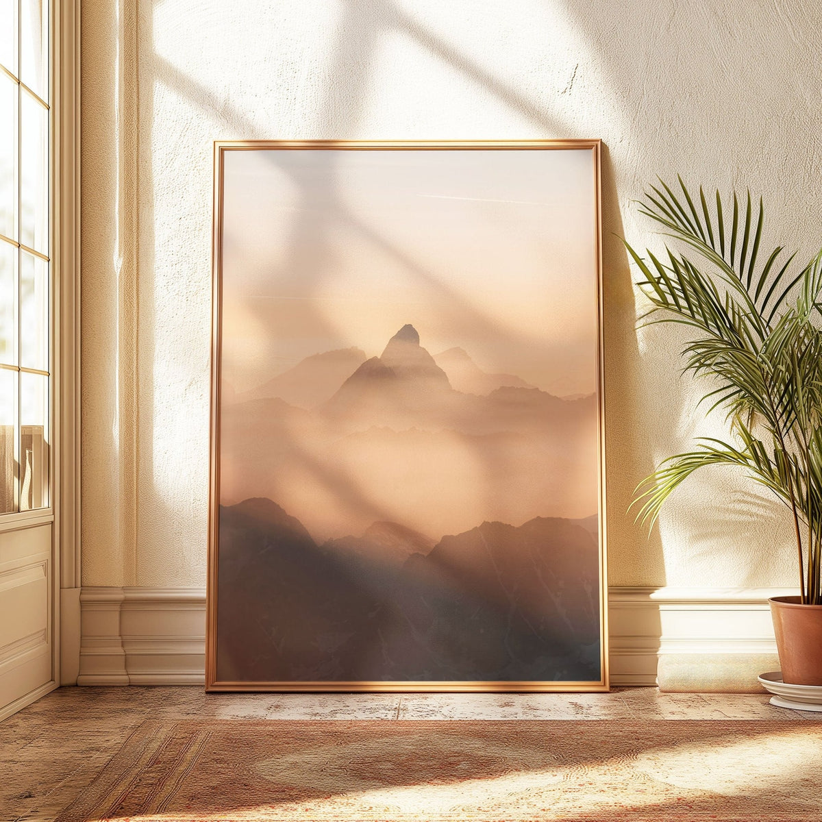 Matterhorn from Mont Blanc Wall Art | Set of 3 Alpine Photography Prints