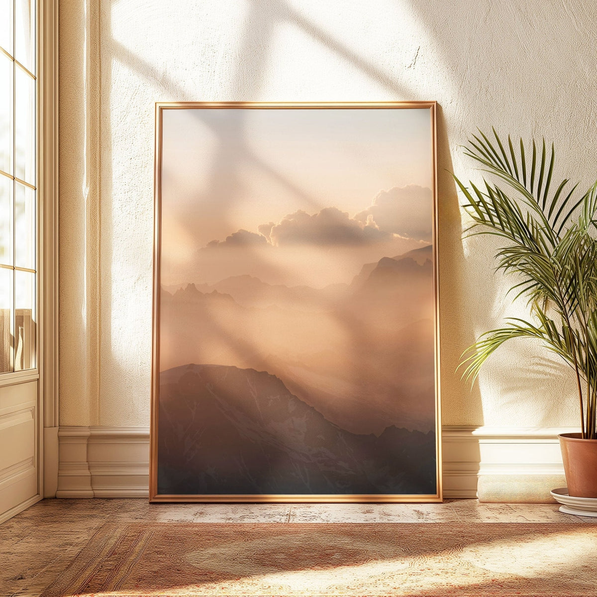 Matterhorn from Mont Blanc Wall Art | Set of 3 Alpine Photography Prints