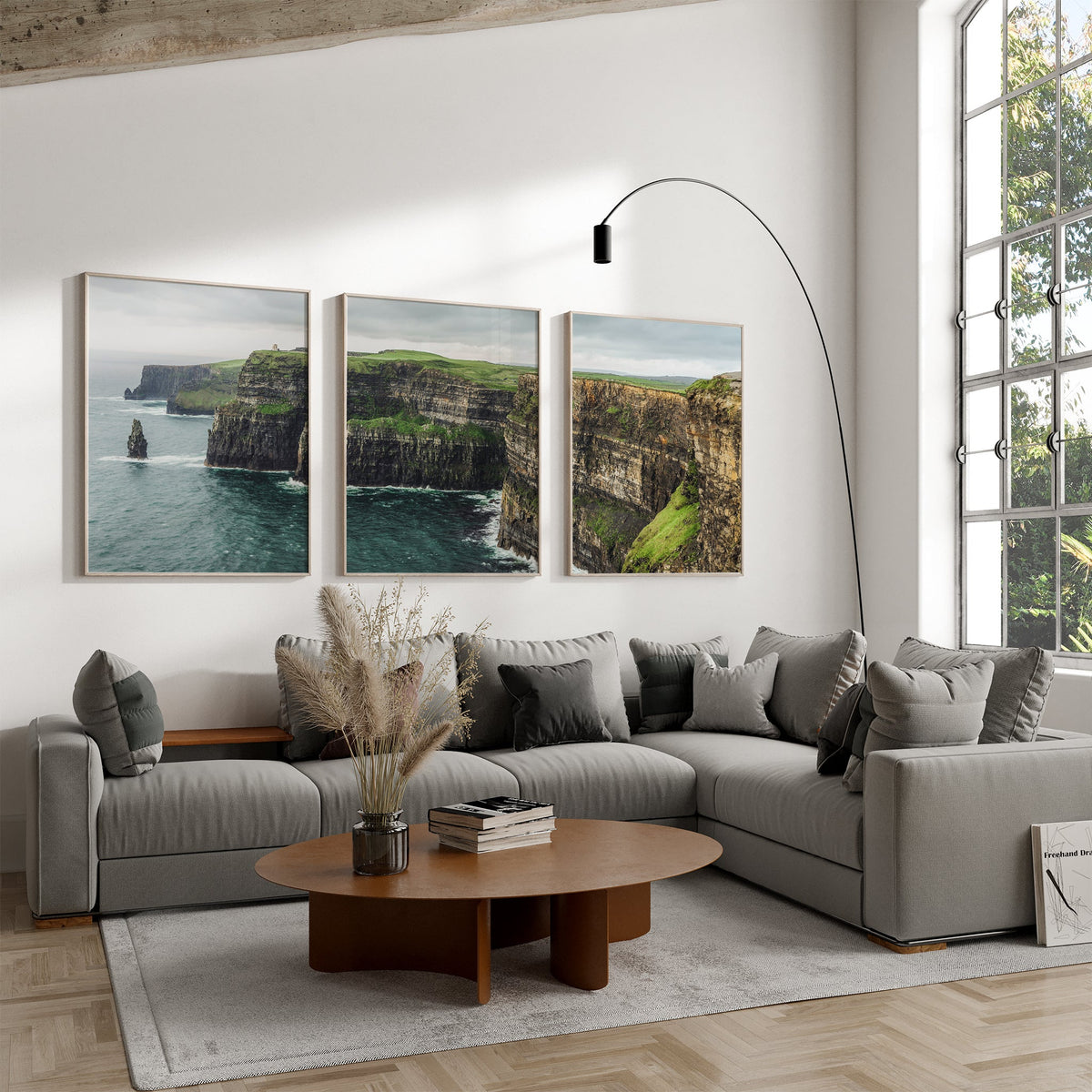 Cliffs of Moher Wall Art | Set of 3 Irish Photography Prints