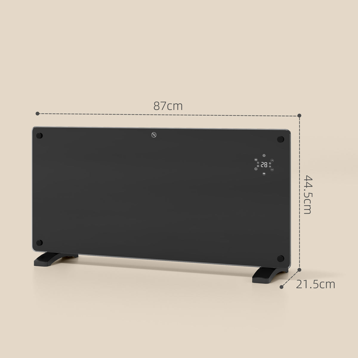 Smart Glass Panel Heater 2000W