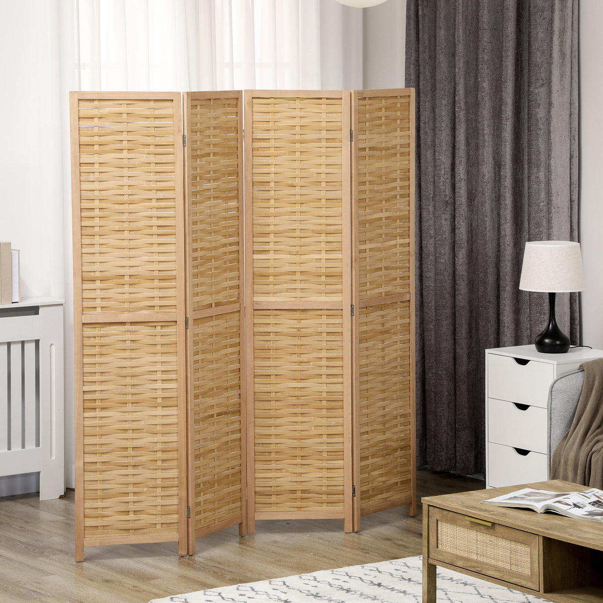 Bamboo room divider - view 5