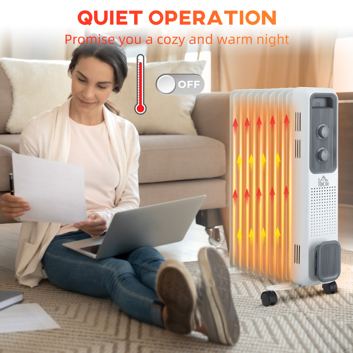 Oil Filled Radiator 2180W