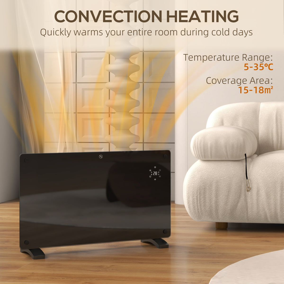Smart Panel Heater 1500W