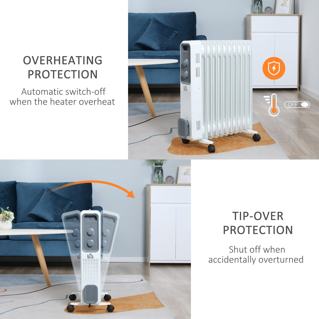 Oil Filled Radiator 2500W